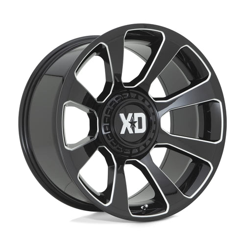 20X10 XD854 5X5.0/5.5 G-BLK Mill -18MM