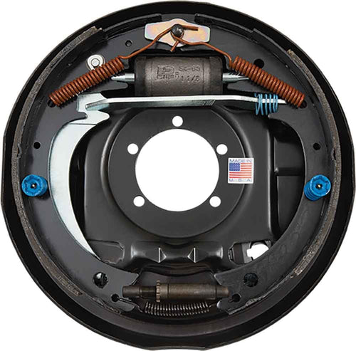 Dexter Axle K23-333-00 12" x 2" Hydraulic Brake Assembly with Park Brake for 7K Axle Duo-Servo Right-Hand 5-Bolt