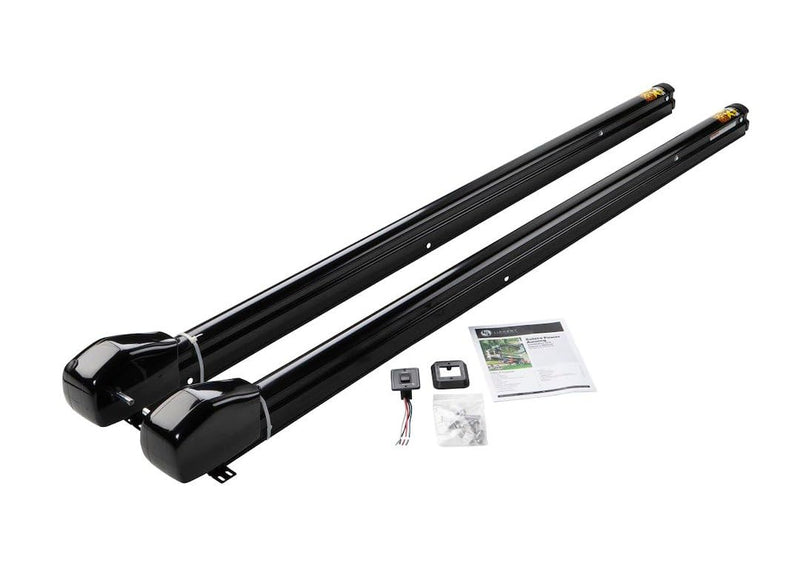 Solera XL 12V Power Awning Hardware Kit - Lippert Components 78', Black