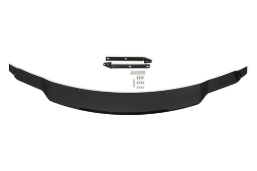 Muscle Cars Drake JR3B-6540544-A 1-Piece Rear Diffuser Satin Black