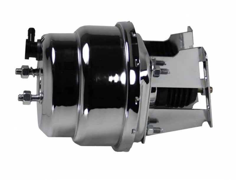 7 Inch LEED BRAKES Dual Power Booster (Chrome)
