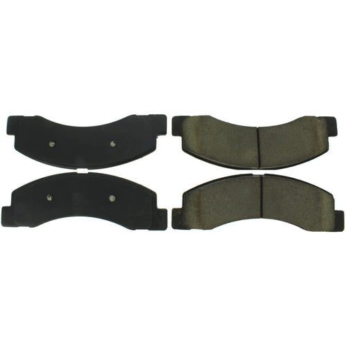 StopTech Sport Front Disc Brake Pads Set with Shims and Hardware - Fits Select Excursion, Ford Club Wagon, F250 and F350 Vehicles