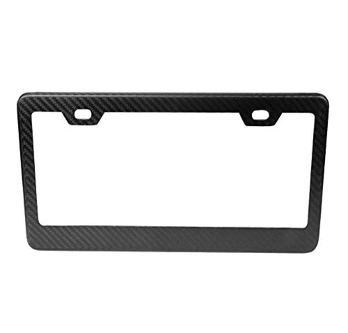 CARB-P100M NRG Innovations Dry Carbon Fiber License Plate Frame