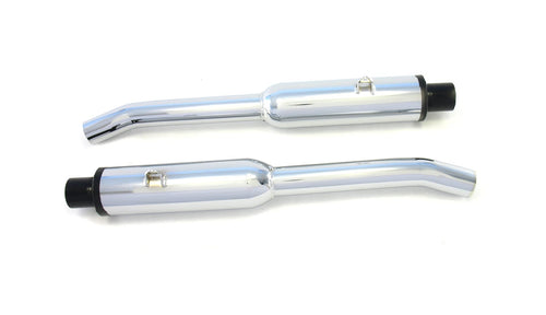 Chrome Patriot Exhaust H3834 XKE Muffler Resonator