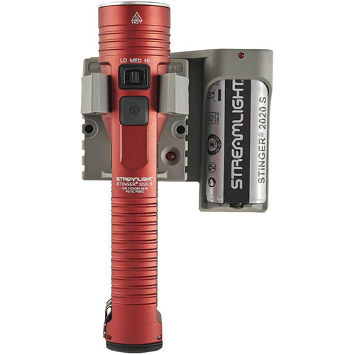 Stinger 2020 S - Streamlight 120V AC/12V DC - PiggyBack - Red STL-78221