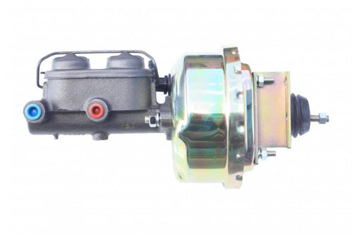 7 Inch LEED BRAKES Power Booster, 1 Inch Bore Master, Drum/Drum (Zinc)