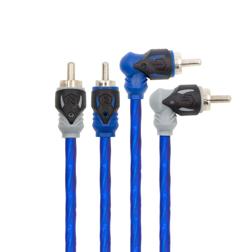 MID SERIES RAPTOR BY METRA ELECTRONICS 1.5FT 2-CHANNEL RCA CABLE