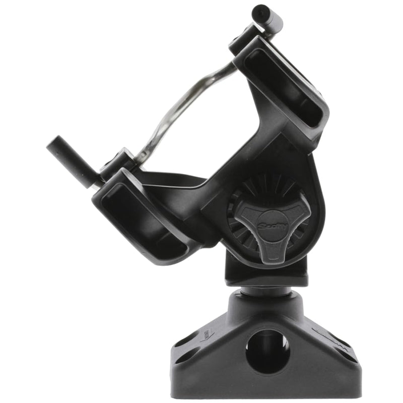 Scotty Universal Rod Holder 290 R-5 with 0241 Side/Deck Mount - Black