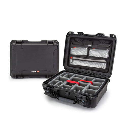 Pro Photo Kit NANUK 925 – Waterproof Travel Camera Hard Case with Padded Dividers & Lid Organizer, 18.7” x 14.8” x 7”, Dustproof & Impact-Resistant Airline Carry-On Approved – Black