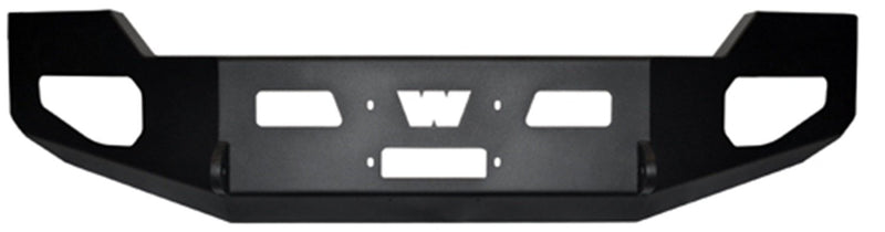 Front Bumper WARN 85881 w/o Grille Guard Tubes - Ford Super Duty