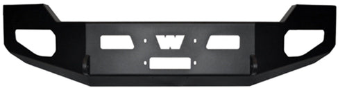 Front Bumper WARN 85881 w/o Grille Guard Tubes - Ford Super Duty