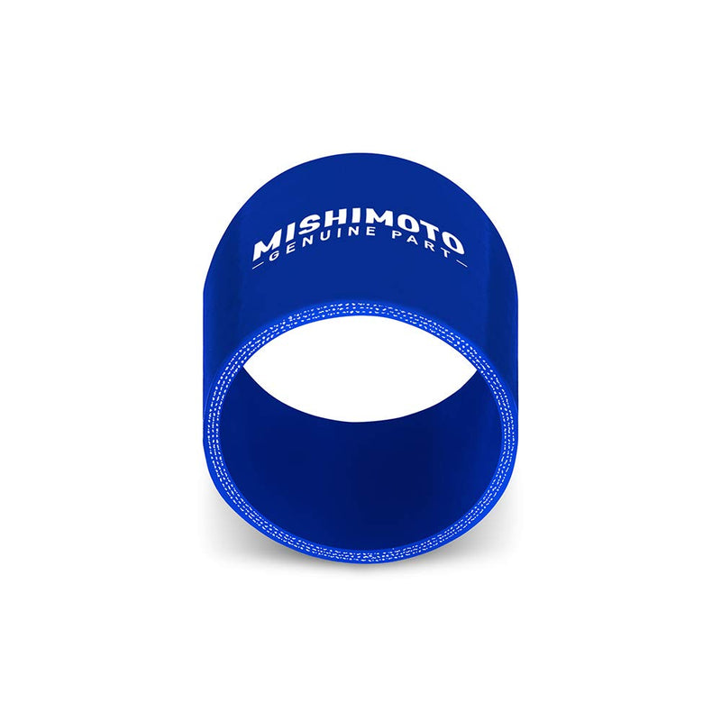 3" Mishimoto Straight Coupler, Blue