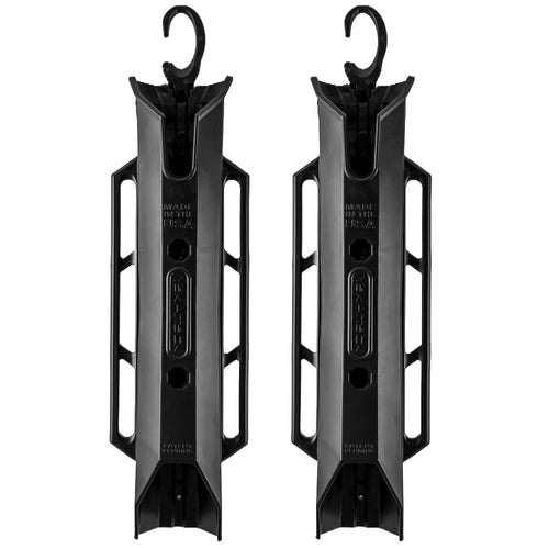 TetherTube YakAttack Rod Holder – Two Pack with Leash & Mounting Hardware | Rod Holder for Kayak Fishing | Fits BlackPak Pro Only | Kayak Rail Accessories | Spinning & Casting Compatible