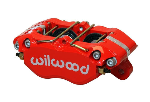 Caliper-Dynapro Wilwood 5.25in Mount - Red 1.75in Pistons .81in Disc