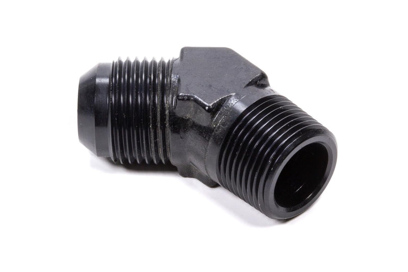 Black Fragola Performance Systems 482311-BL Size (-10) x 3/8' MPT 45° Adapter Fitting