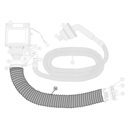 Sani-Con THETFORD 35' Sewer Hose 70422