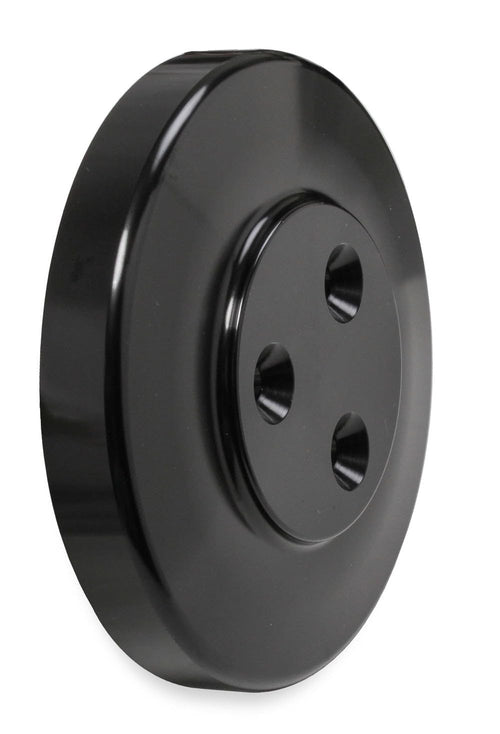 97-185 Holley SD7 Compressor Pulley Cover Black