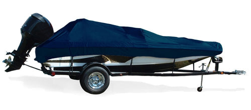 Trailerite TAYLOR MADE PRODUCTS Semi-Custom Boat Cover for Pro Style Bass Boats with Outboard Motor - Includes Motor Hood, Multiple Sizes and Colors