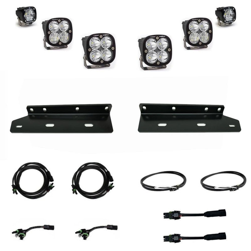Squadron Unlimited/S1 Fog Pocket Kit BAJA DESIGN - (Multi-Pattern; Clear)