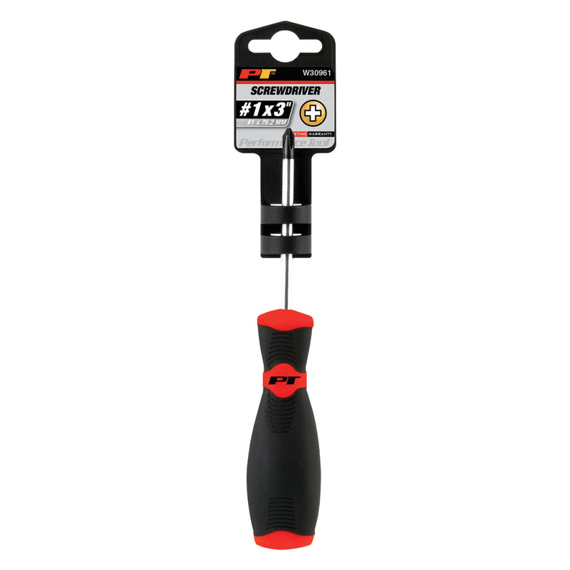 W30961 Performance Tool #1 x 3" Phillips Screwdriver