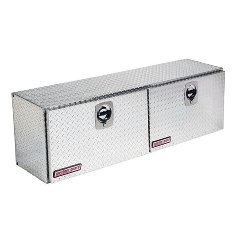 Weather Guard Super Hi-Side Model 365-0-02 Truck Box, Aluminum, Clear, 10.8 cu ft capacity