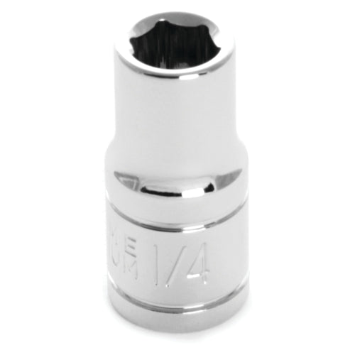1/4 Drive Performance Tool W36008 Chrome 6-Point Socket