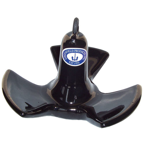 530B Greenfield Vinyl Coated River Anchor - Black, 30 lb.