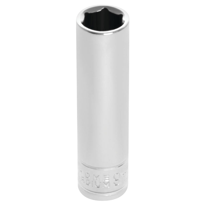 W36409 Performance Tool 1/4-Inch Drive 9mm 6pt Deep Wall Socket