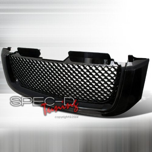 HG-EVY02JM SPEC-D TUNING Front Grille Black Bentley Style 02-07 GMC Envoy