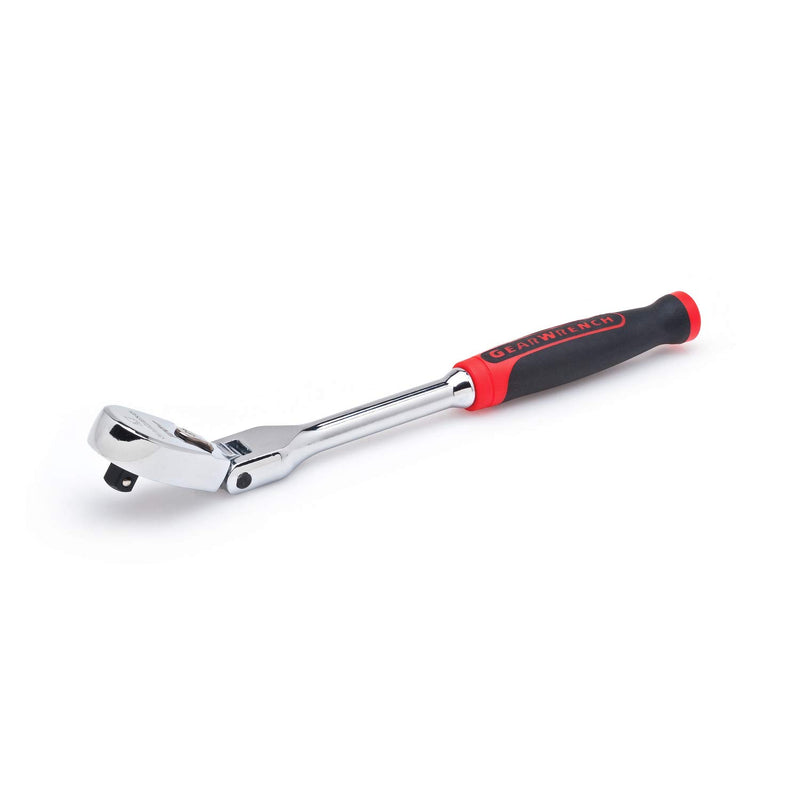 3/8" GEARWRENCH 120XP Flex Head Teardrop Ratchet with Dual Material Handle, 13-1/2" - 81210P
