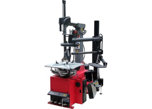 TC-1300 Tire Changer Tuxedo Distributors - Tiltback Press Arm with Leverless Demount Tool