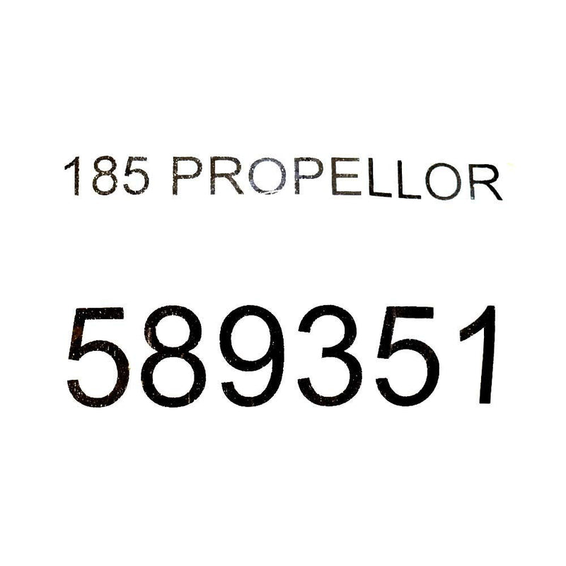 Lewmar 589351: Propellor 185