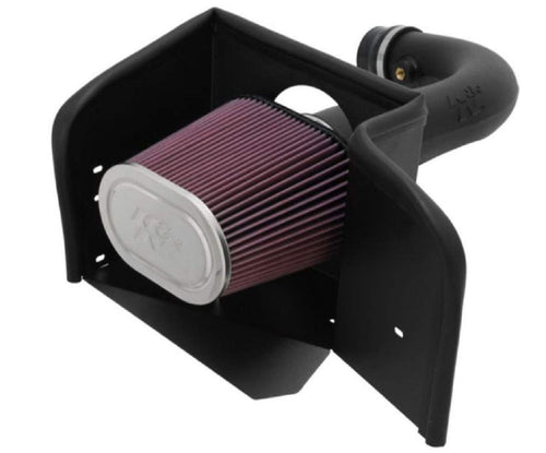 K&N Cold Air Intake System: High-Flow Air Filter, Towing & Increase Performance: Compatible with 2002-2012 Dodge/RAM: 1500, 2500, 57-1529