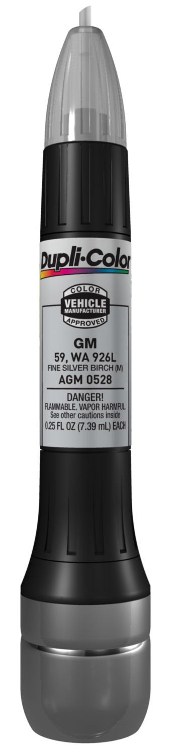 Dupli-Color Scratch Fix AGM0528 All-In-1 Exact-Match Automotive Touch-Up Paint – General Motors Fine Silver Birch – 0.25 oz. Paint Pen