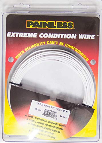 14-Gauge Painless Performance TXL Wire (50' Roll) White