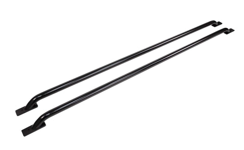Stake Pocket Bed Rails Go Rhino Stake Pocket Truck Bed Rails | Mild Steel, Black | 8128B | Fits Various 1994 - 2024 Pickups w/ 6.4' or 6.5' Beds (See description)