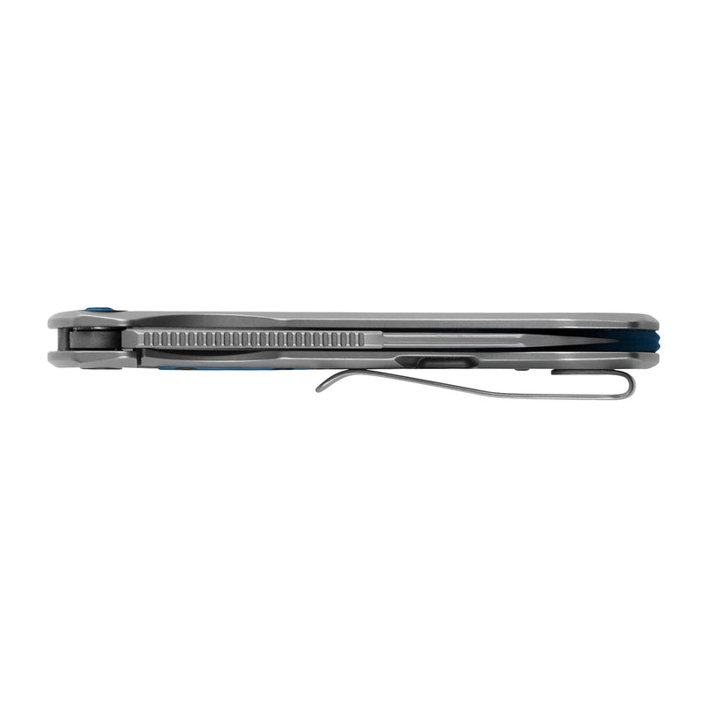 Kershaw XL Highball Clip Point Pocket Knife, 3.3-in. Blade, Manual KVT Ball Bearings Opening, Frame Lock (7020)
