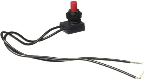 Push Button RV Designer S731 Switch, 10 Amp, On/Off, SPST, 4.5 inch Leads (6)