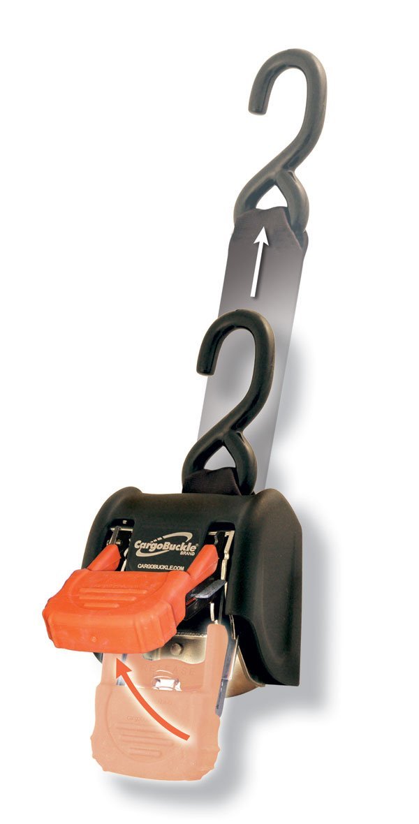 G3 CargoBuckle Retractable Ratchet Tie-Down - 2 x 72 - Pair