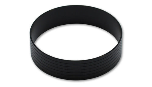 Anodized Black Aluminum Vibrant Performance 12565 Union Sleeve (for 2-1/2" Tube O.D.)