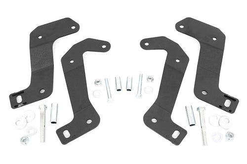Rough Country Control Arm Relocation Kit Front for 2018-2024 Jeep JL/JT - 110602