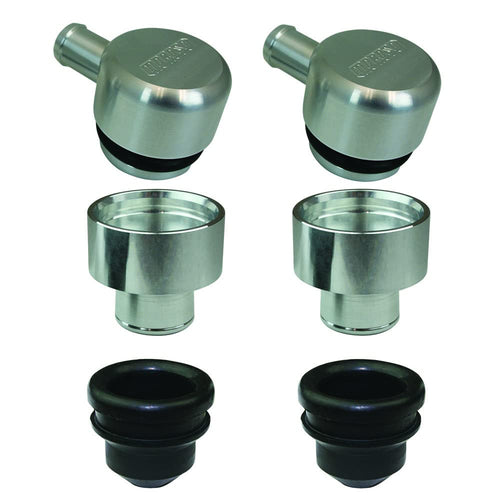 68864 Moroso Valve Cover Breathers, 3/4" Tube, COPO