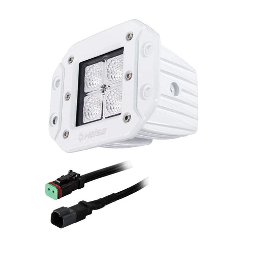 4 LED HEISE Marine Cube Light - Flush Mount - 3"