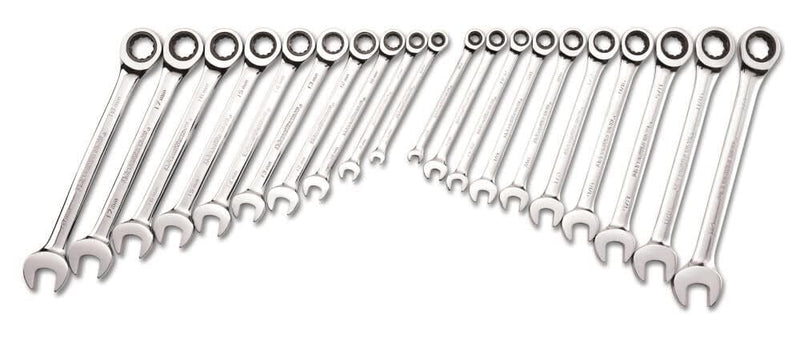 20 Pc. Gearwrench Sae/Mm Rat Comb Wr Set (35720-06)