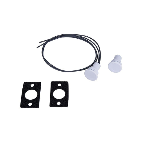 Electric Kwikee Step Replacement Round Magnetic Door Switch with 3/4" Core for RVs & Travel Trailers, White