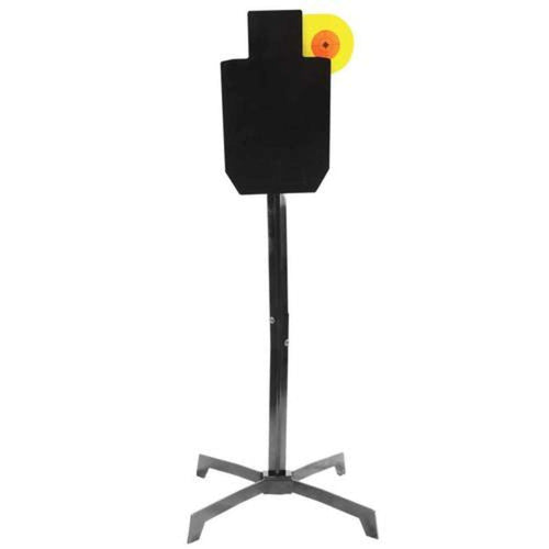 Birchwood Casey Handgun World of Targets Rifle Shooting Training Hostage Silhouette with AR500 Paddle Target