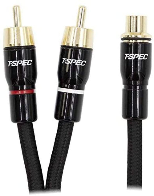 V16 Series T-Spec RCA Audio Cables - 1 Female 2 Males,V16 Series Audio Cables (V16RCA-Y1)