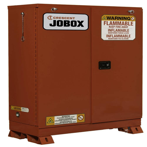SAFETY CAB JOBOX, 1-757610 45 GAL SC RED