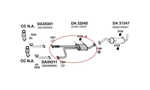 Center ANSA (DA32045) Resonator