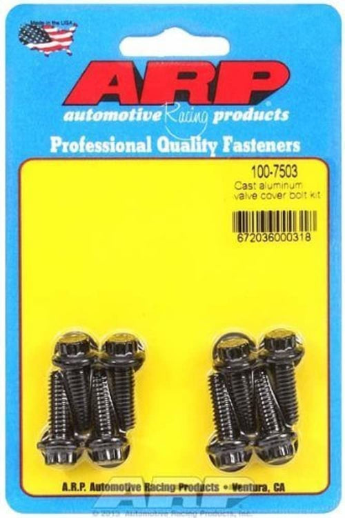 ARP 1007503 Valve Cover Bolt Kit Cast Aluminum - Set of 8